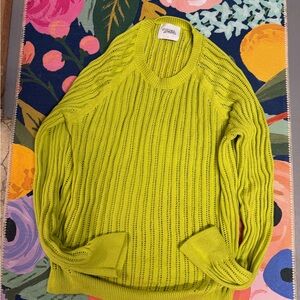 Stella McCartney Bright Green Crewneck Sweater